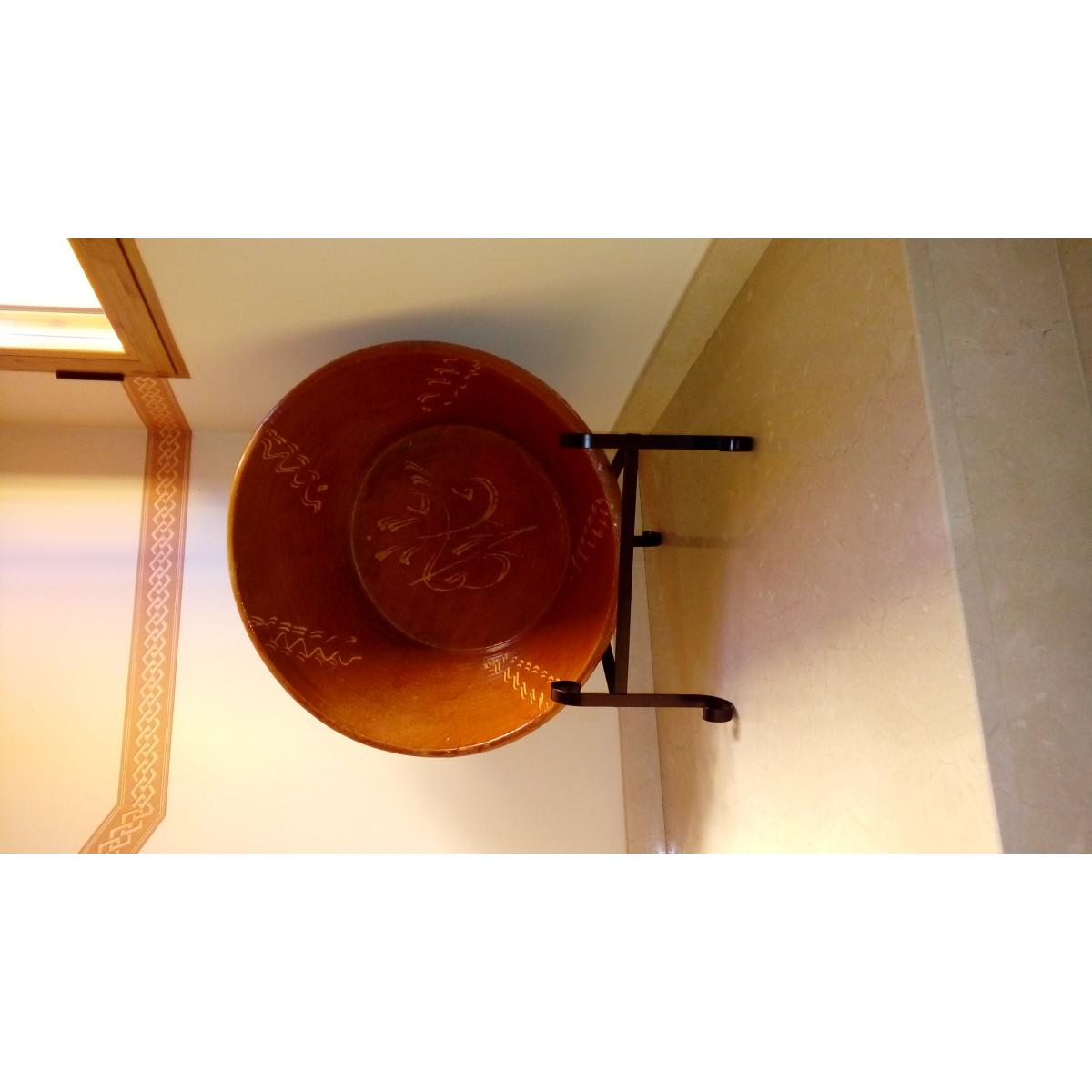 Soporte de forja para lebrillo