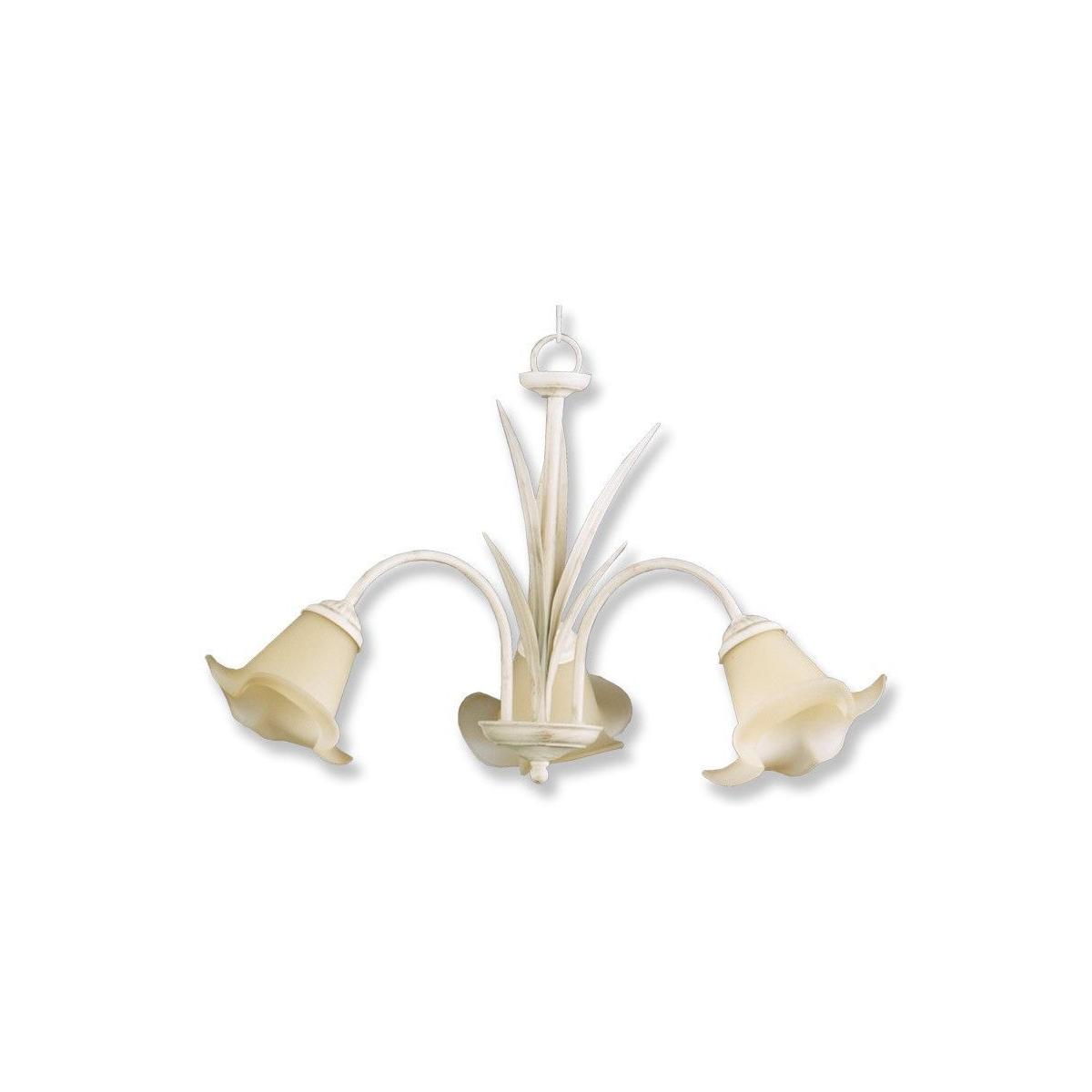 lampara hoja cinta 3 luces