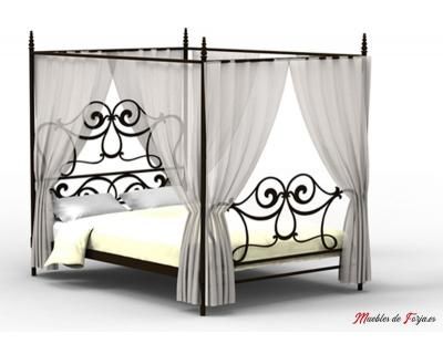 Cama con Dosel Agata