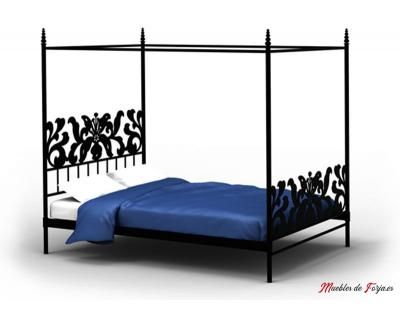 Cama con Dosel Alexia