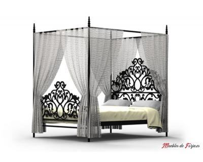 Cama con Dosel Dayra