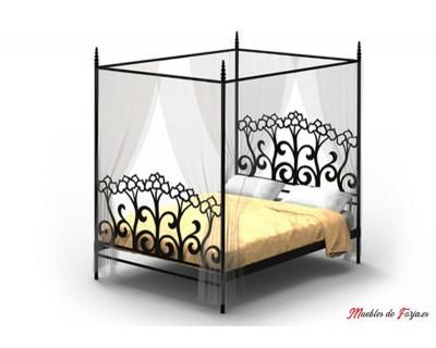 Cama con Dosel Elodie