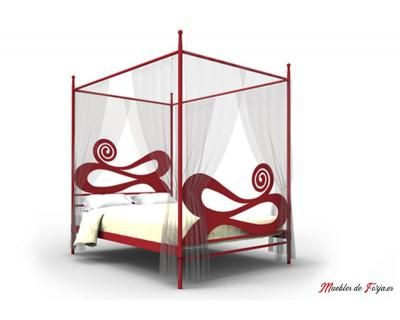 Cama con Dosel Hellen