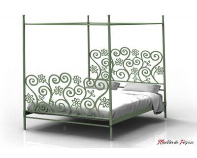 Cama con Dosel Isaura