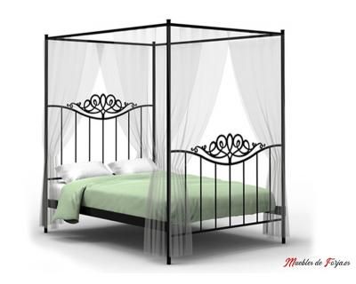 Cama con Dosel Pilar