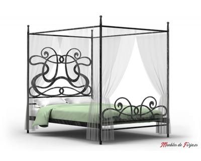 Cama con Dosel Raissa