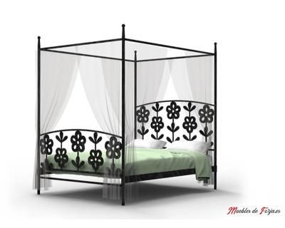 Cama con Dosel Selene