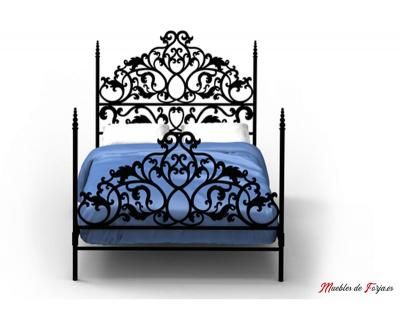 Cama con Piecera y Muros Dayra