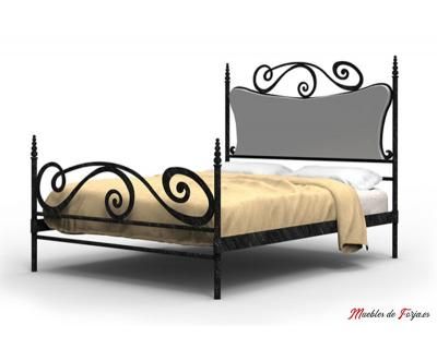 Cama con Piecera y Muros Isabel