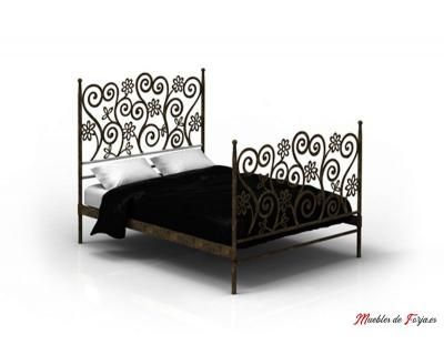 Cama con Piecera y Muros Isaura