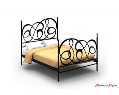 Cama con Piecera y Muros Maria