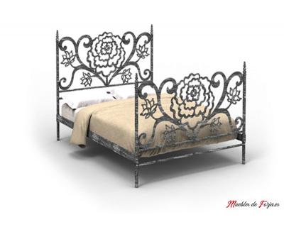 Cama con Piecera y Muros Mirto