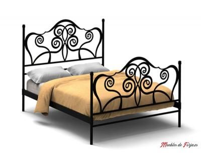 Cama con Piecera y Muros Napoles