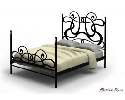 Cama con Piecera y Muros Raissa